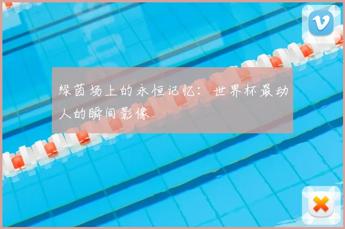 绿茵场上的永恒记忆：世界杯最动人的瞬间影像